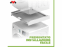 Kit di Sovrapposizione per Lavatrice e Asciugatrice+Ripiano Estraibile Base Torre Pro L60 | Meliconi - immagine 5